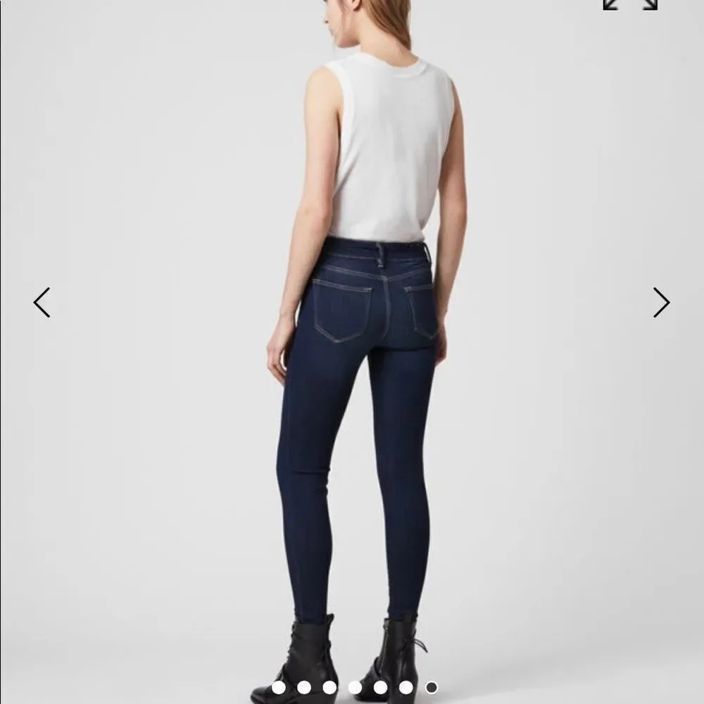 All Saints Grace Mid-Rise Superstretch Skinny Jean - Picture 5 of 11